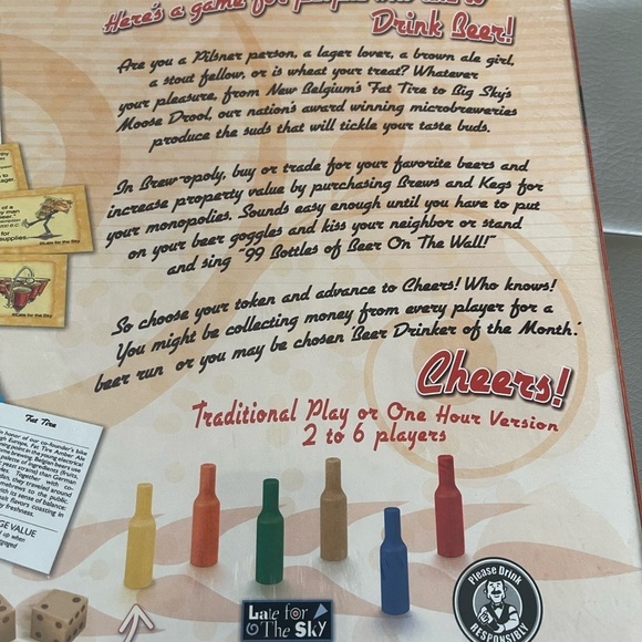 BREW-OPOLY Game Complete!  New in Wrap. - Picture 10 of 11
